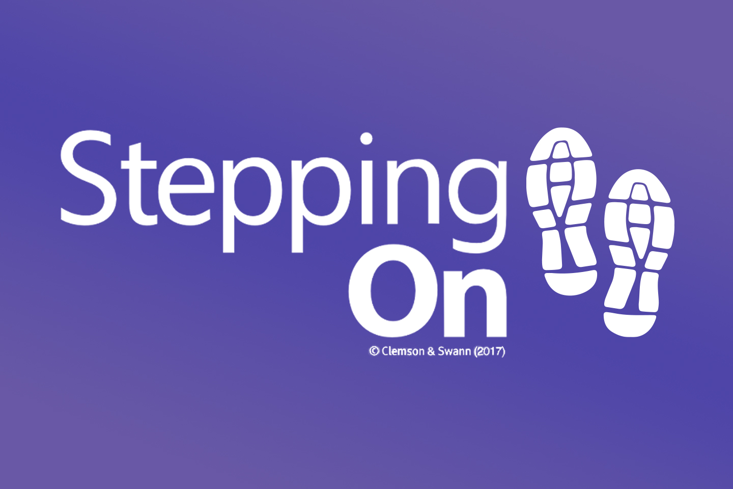 Stepping On logo